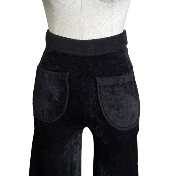 Joos Tricot Velvet Fancy Pants in Black NWT - Picture 4 of 11